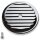 COVER AIR CLNR FIN CHROME