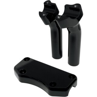 RISER BUFF W/CLAMP 5.5 BK