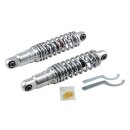 Drag Specialties Premium Stoßdämpfer höhenverstellbar 11 Zoll Chrom für Harley Touring 84-26