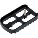 PEDAL BRK SERATED BLACK