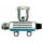 Universal Motorrad mini chrom Hauptbremszylinder hinten 14mm Bore