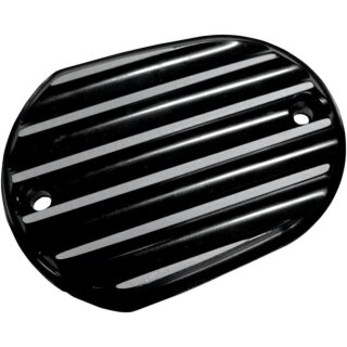 COVER M/C FRNT XL FIN BLK