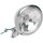 Chrom Scheinwerfer im Diamant Style mit unterer Befestigung 14,5 cm (5-3/4")