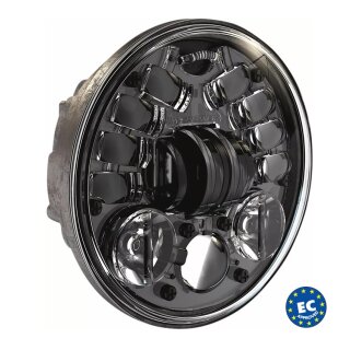 Speaker 8690A LED Motorrad Scheinwerfer Einsatz schwarz 5-3/4" E geprüft