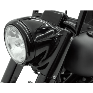 7" GLOSS BLACK HEADLIGHT HOUSING KIT