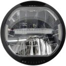 Koso Universal Motorrad LED Alu Scheinwerfer schwarz E gepüft