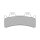 BRAKE PAD-DRAG ORGANIC