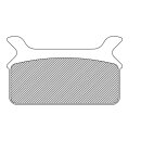 BRAKE PAD-DRAG ORGANIC