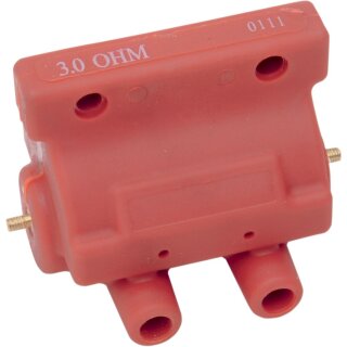 COIL MOLDED 3 OHM RED