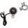 TACH EL 1-7/8 BLK LED LT