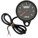 TACH BLK 2.4 BLK W/LED