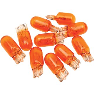 BULB AMBER 5W T10 10PK
