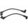 Silikon Zündkabel Set schwarz für Harley FXR Modelle 82-99