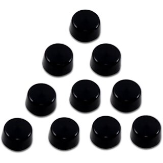 COVER BOLT 7/16 HEX BLK