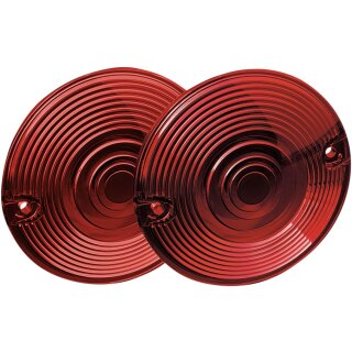 LENS RED FLAT PANCAKE