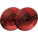LENS RED FLAT PANCAKE