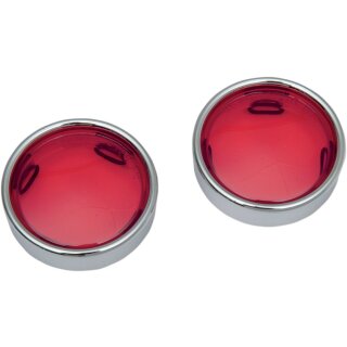 LENS T/S RED W/TRIM RING