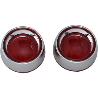 DEEP DISH BEZEL/RED.LENS
