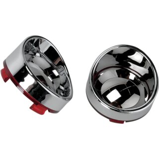 BEZEL T/S VISOR RED/MIR