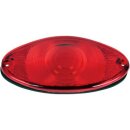 LENS W/GASKET CATEYE RED