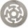 ROTOR OE FRT RT 08-13 FLT