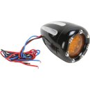 LIGHT D/C AM LED BLK WH