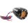 LIGHT D/C AM LED BLK WH
