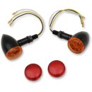 LIGHT BLK LED AMBR/RED
