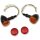 LIGHT BLK LED AMBR/RED