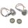 LIGHT CHR RD LED CLR/SMK
