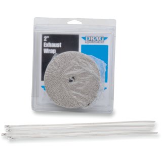 EXHAUST WRAP 2X25 TAN W/TIE