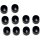 COVER BOLT DP 9/16 HEX BK