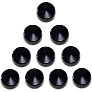 COVER BOLT 3/4 HEX BLK