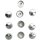 COVER BOLT 1/2 HEX 10PK