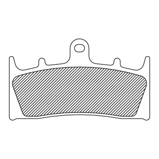 BRAKE PAD-DRAG SINTERD