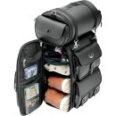 Saddlemen Sissybar Tasche EX2200 Deluxe mit Gepäckrolle