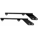 Power Curve True Dual Crossover Auspuff Krümmeranlage für Harley Softail 07-11