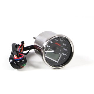 SPEEDOMETER D55 GP BLK/BLUE