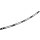 TRIM W/SHLD 96-13FLHT BLK