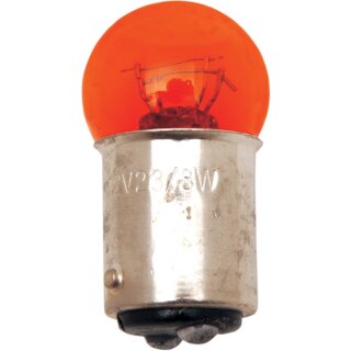 BULB 2FIL 23/8W 12V AMBR