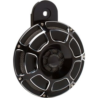 HORN BEVELED BLK CUSTOM