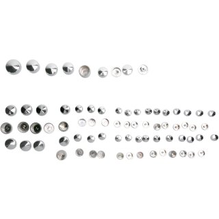 COVERS BOLT 86-03XL CHR