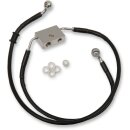 FRT BRAKE LINE XL BK +10