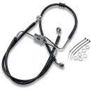 FRT BRAKE LINE XL BK