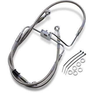 FRT BRAKE LINE XL SS +4