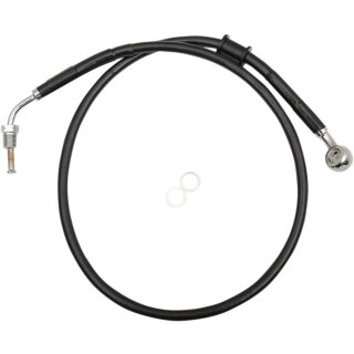 FRT BRAKE LINE XL BK +10