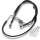 FRT BRAKE LINE XL BK +2