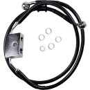 FRT BRAKE LINE XL BK +6