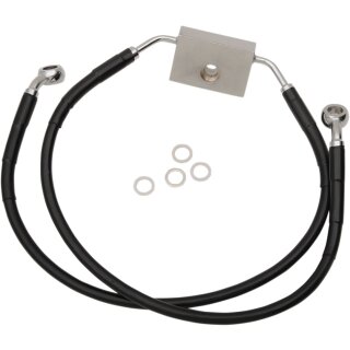 FRT BRAKE LINE XL BK
