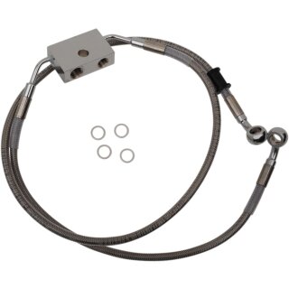 FRT BRAKE LINE XL SS +12